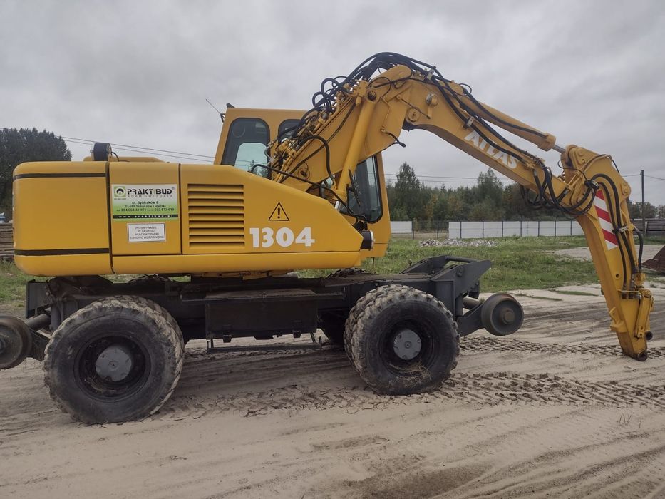 Koparka dwudrogowa kolejowa Atlas 1304