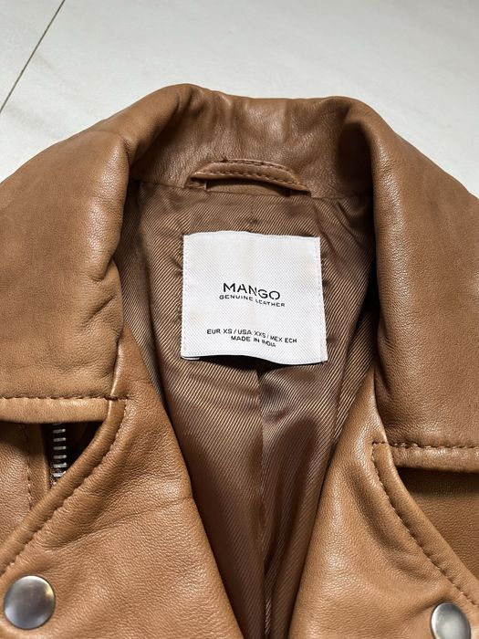 Натуральна шкіра косуха mango