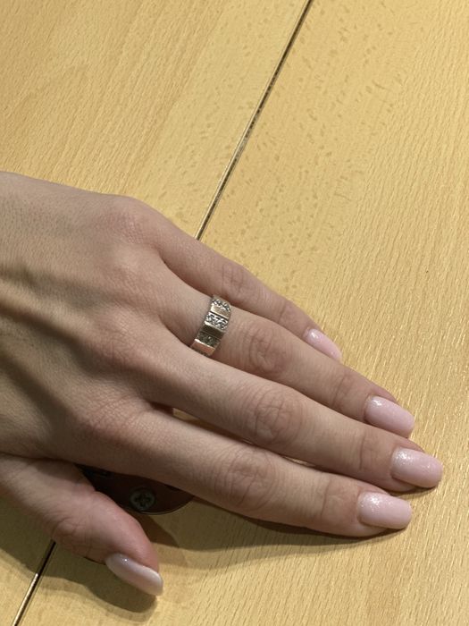 Набір каблучка і браслет срібло з позолотою