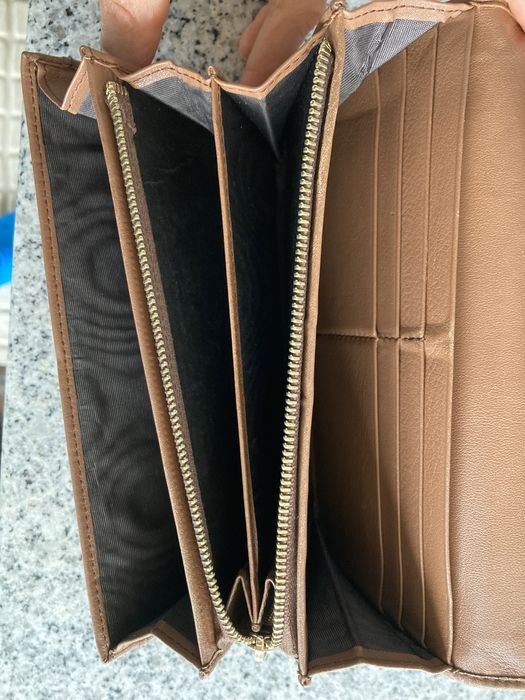 Porta moedas Dolce & Gabbana camel usado