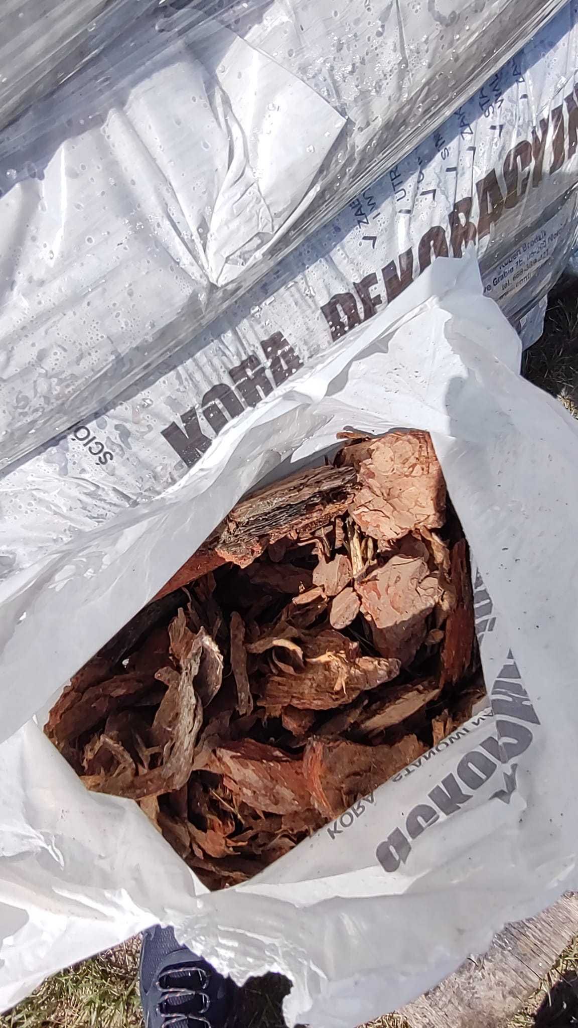 Kora sosnowa Ziemia do iglaków Ziemia Ogrodowa PRODUCENT NAJTANIEJ!