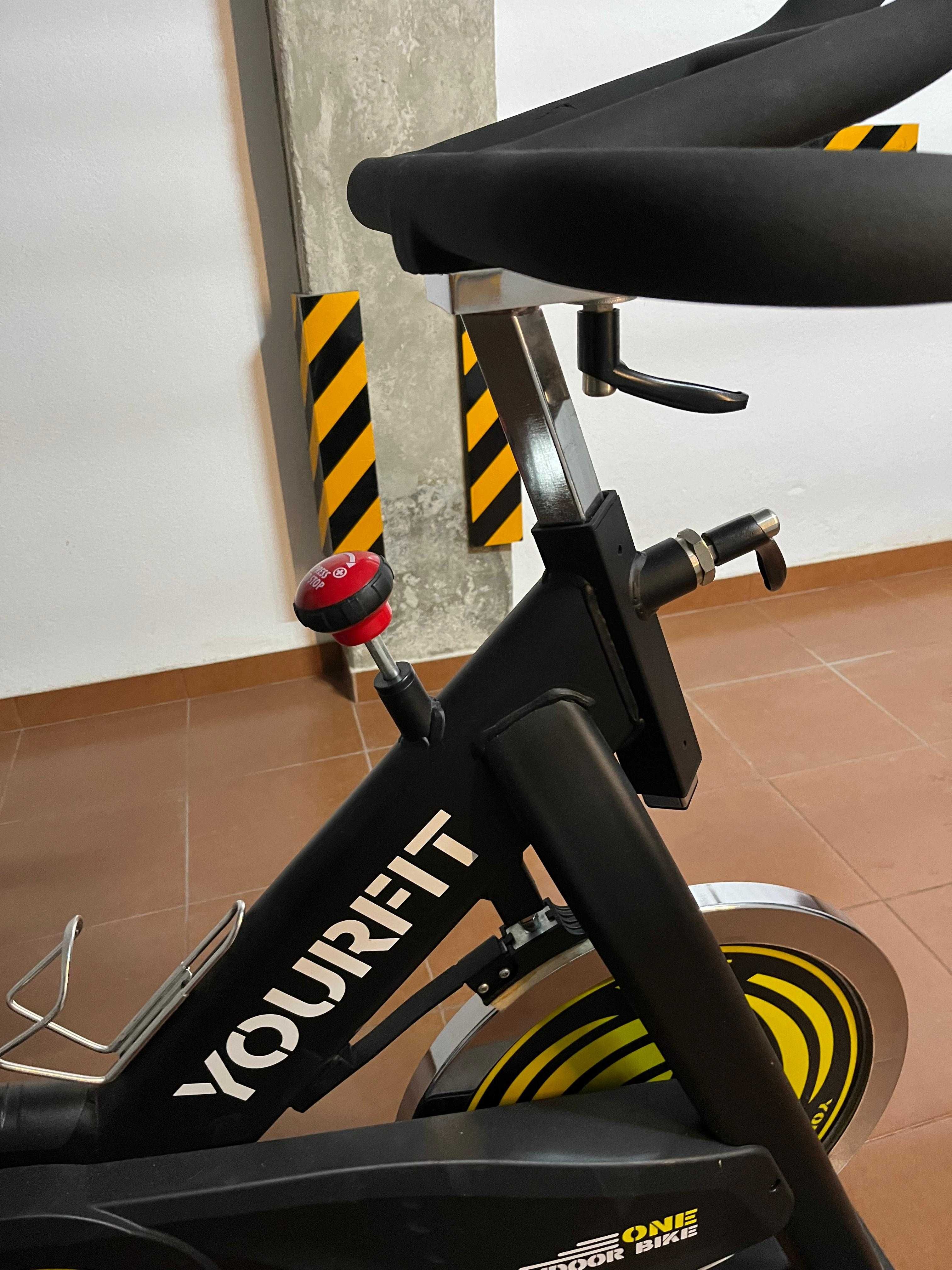 Bicicleta de roda de inércia 20kg - Yourfit One Bike