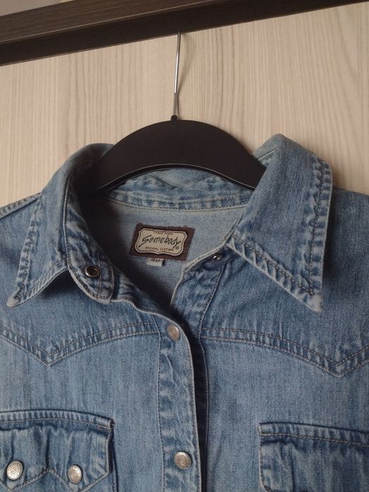 Nowa niebieska jeansowa sukienka rozmiar M