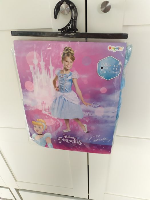 Kopciuszek Disney Cinderella sukienka strój przebranie