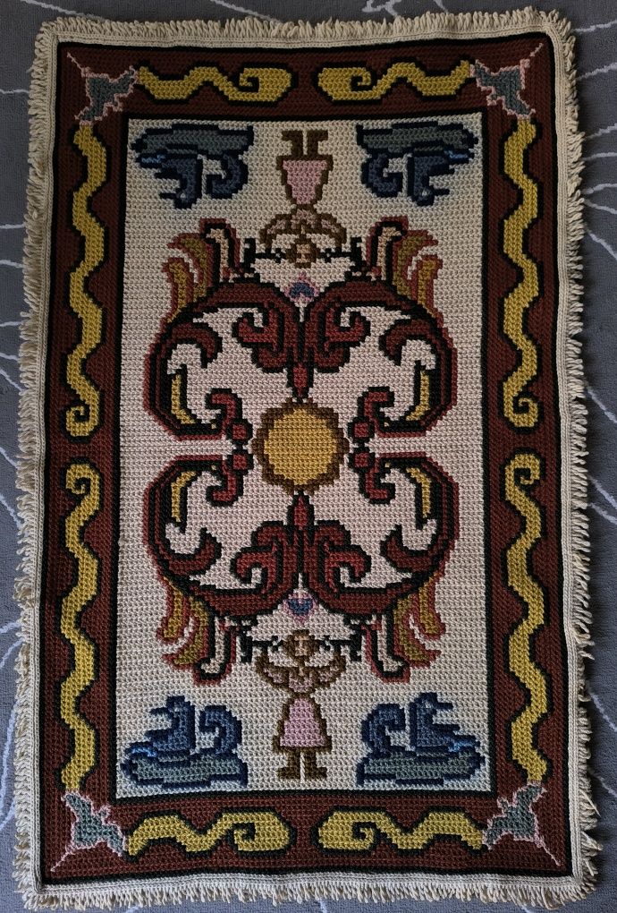 Tapete de Arraiolos 120 x 70 cm