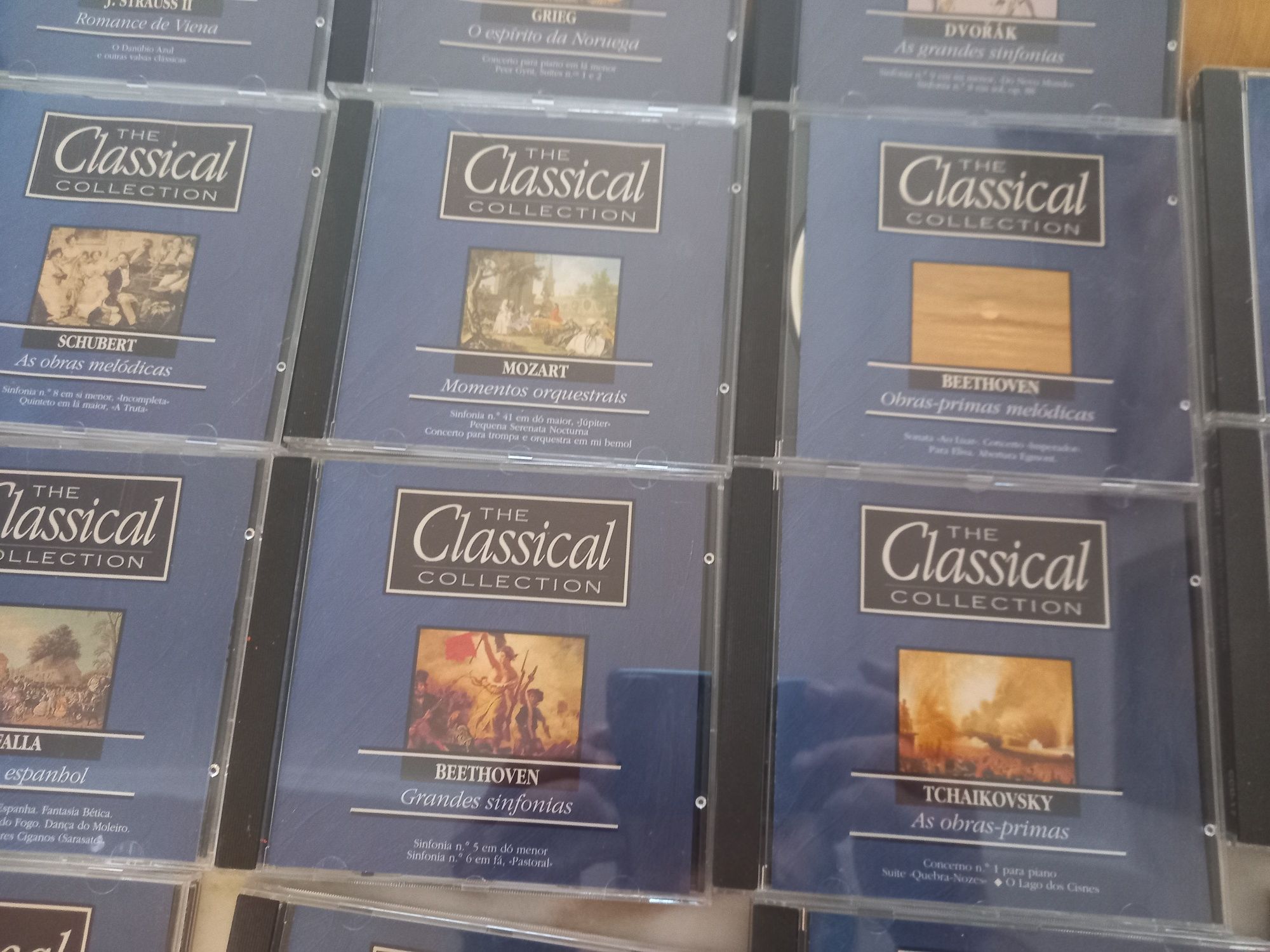 Conjunto de 40 Cds Música Clássica/Outros