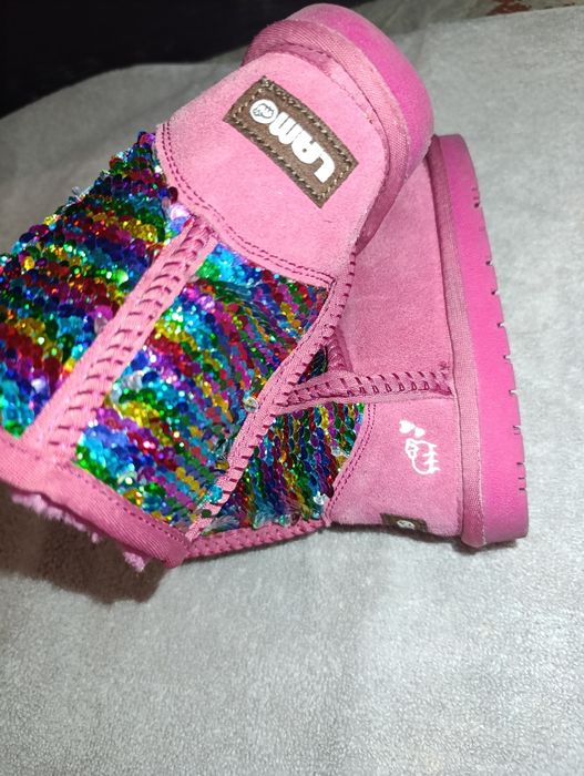 Śniegowce 24 jak UGG 24 buty dziewczęce 24 buty zimowe 24