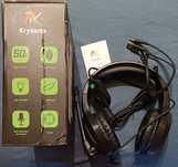 Słuchawki gamingowe Krysenix PG1 – z mikrofonem, RGB, USB + Jack 3,5 m