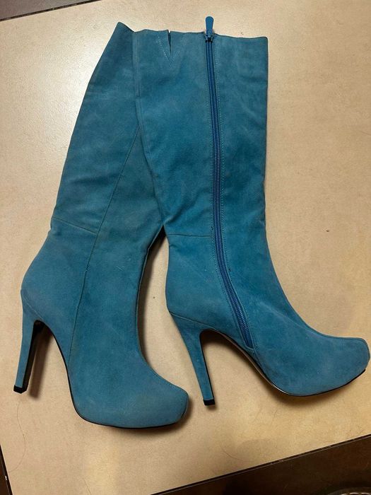 damskie kozaki na wysokim obcasie Mirabel