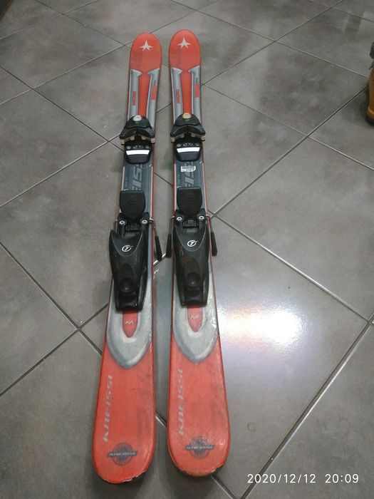 Narty kneissl 120 cm. Z wiązaniami