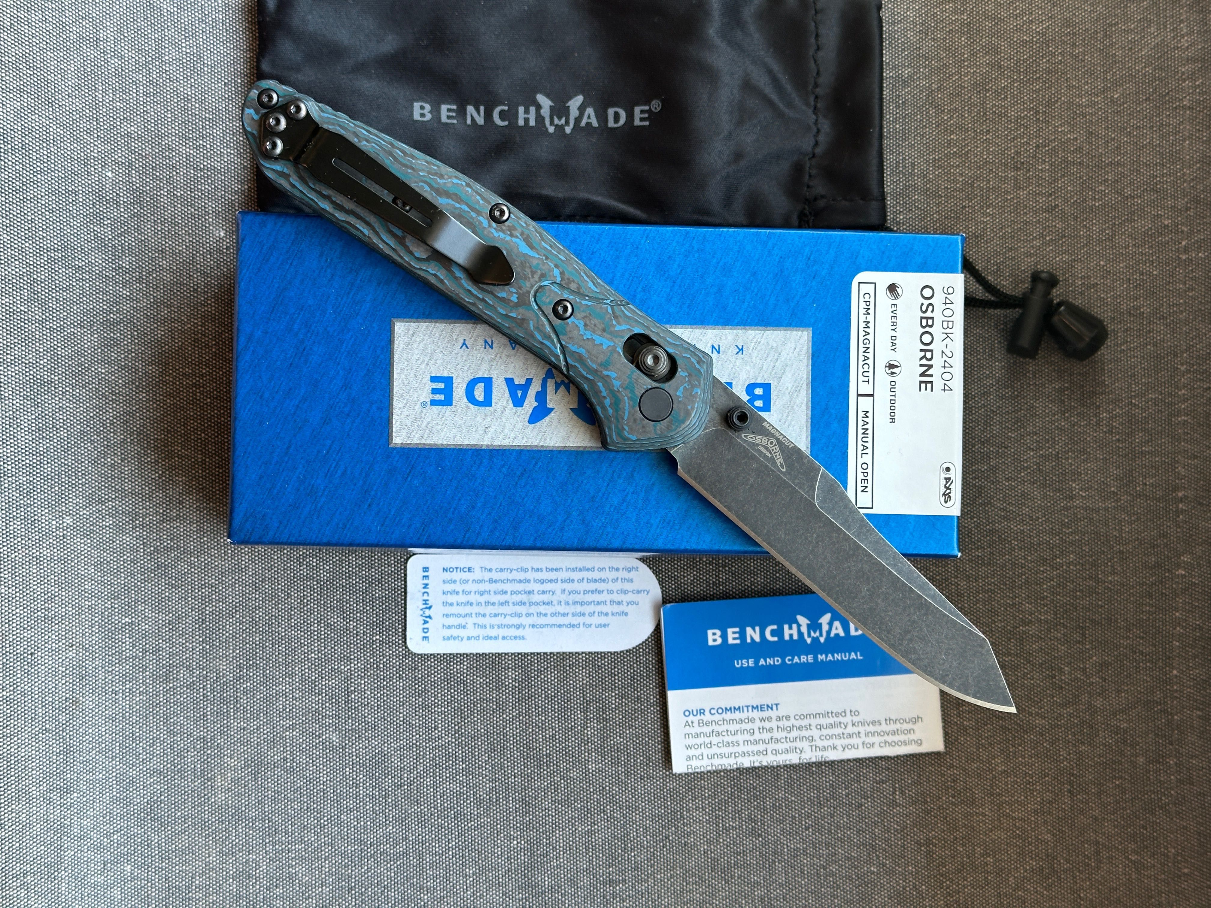 Nowy nóż Benchmade 940BK-2404 Limited Edition