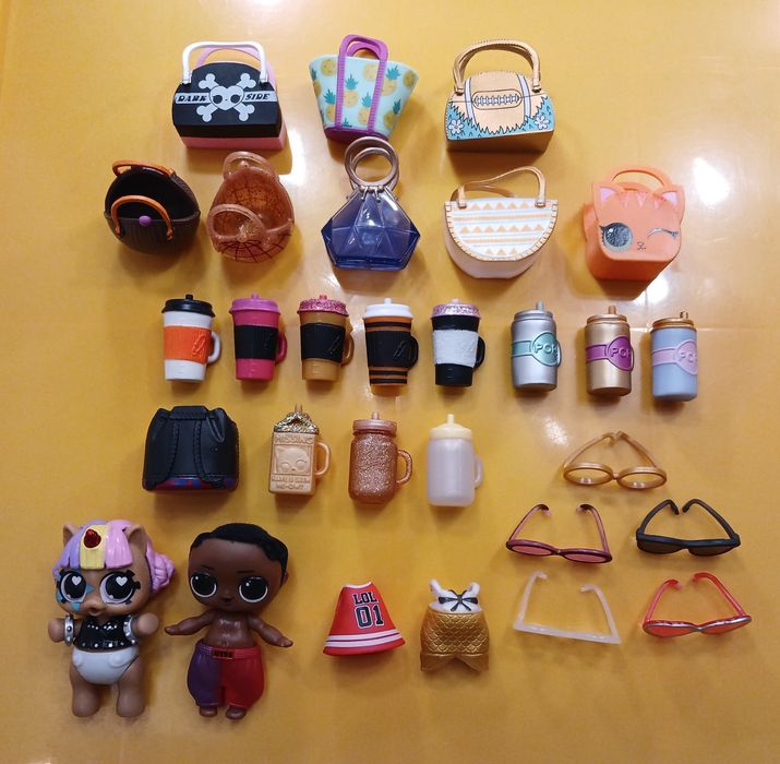 Лот (одежда, аксессуары, кукла) лол омг