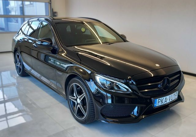 MERCEDES - BENZ klasa:C,  pakiet zew i wew: AMG,  AUTOMAT: 7G-TRONIC