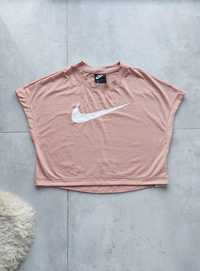 T-shirt krótka koszulka crop top morelowa Nike M 38