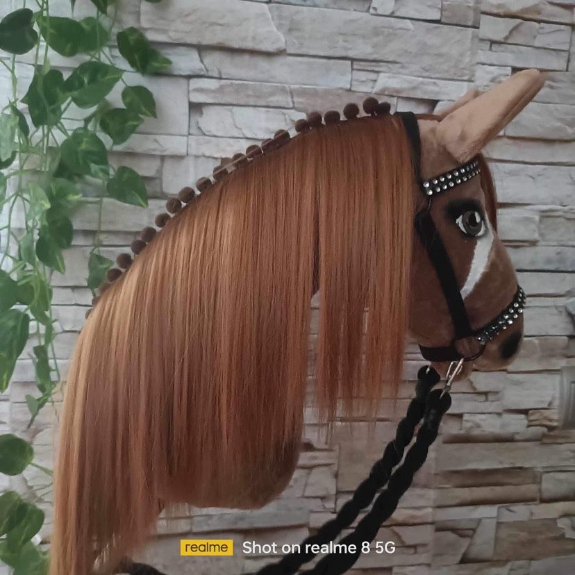 Nowy brazowy hobby horse