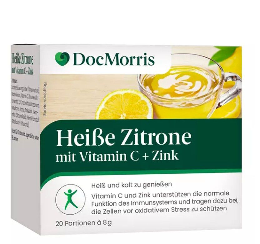 Heiße Zitrone mit Vitamin C + Zink - DocMorris