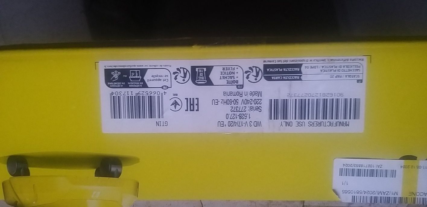 Karcher wd 3 1.628-127 1318421