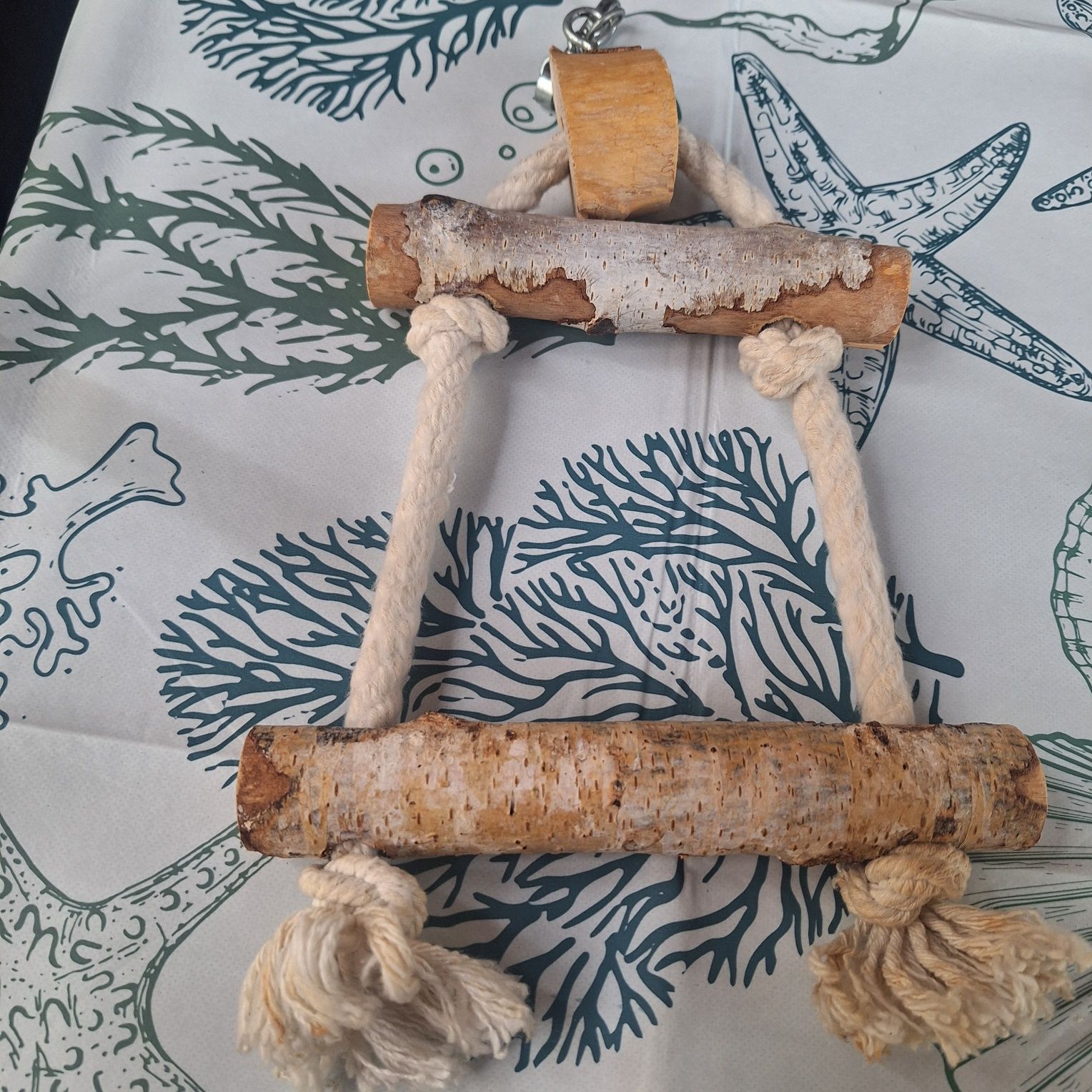 Huśtawka dla papugi