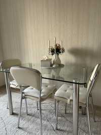 Кухонний  стіл зі стільцями 4 шт