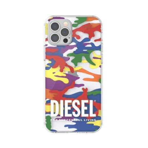 Diesel Clear Case Pride Camo AOPiPhone 12/12 Pro multikolor/