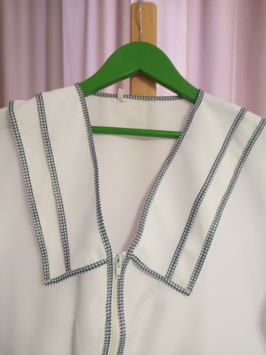 Халат белый, р.56 Габардин