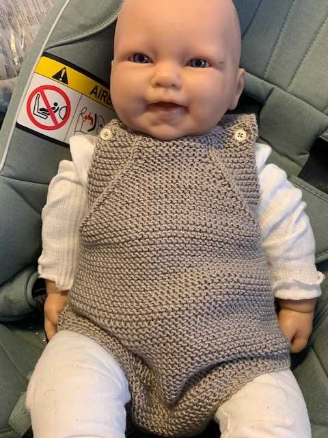 tricot bébé feito à mão