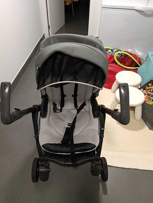 Carrinho e berço bebe