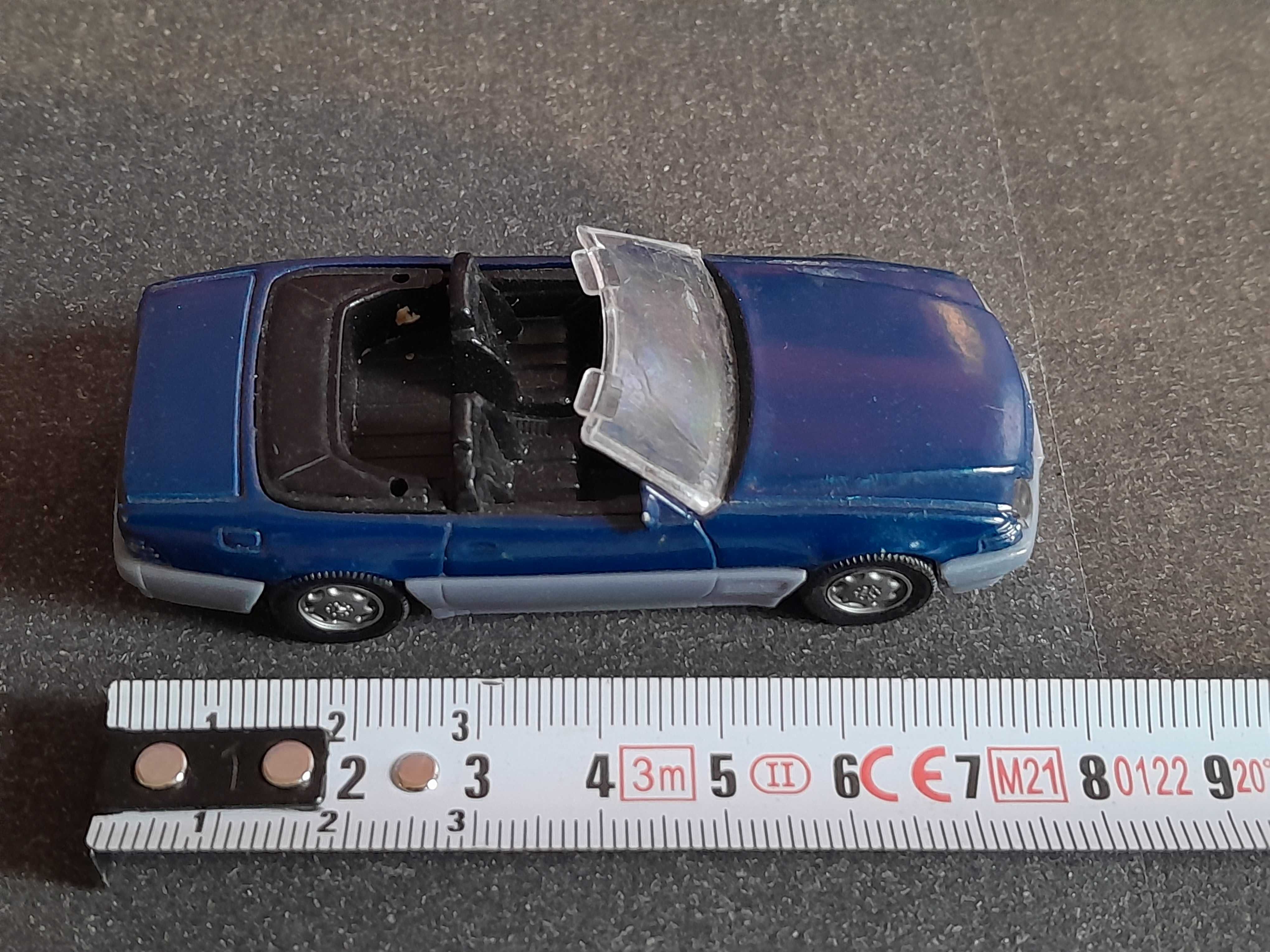 Stary resorak SIKU Mercedes Benz 500 SL Cabrio do kolekcji