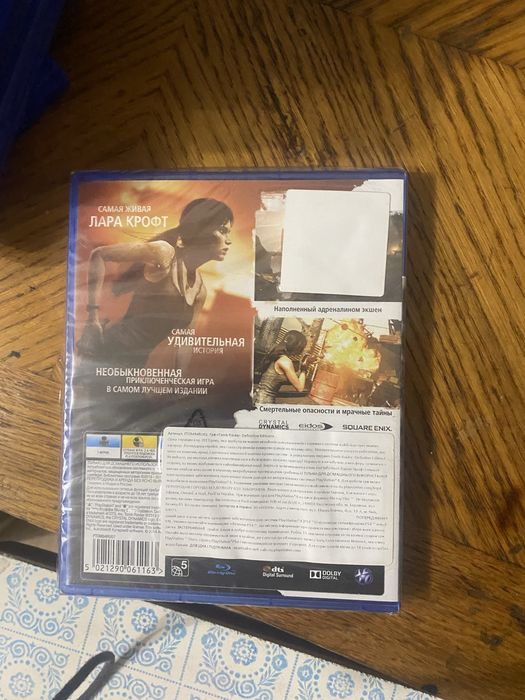 Tomb raidet НОВЫЙ в заводской пленке !