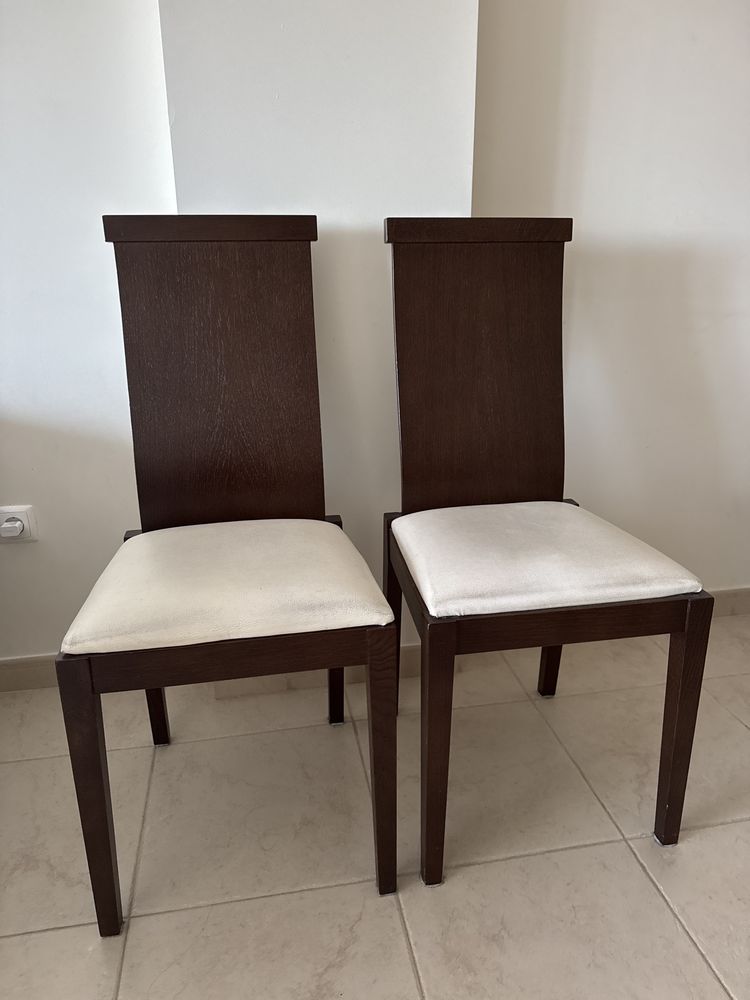 Cadeiras sala wengue