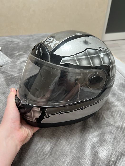 Мотошолом Uvex, фірмовий, розмір М, шлем для молоциклу