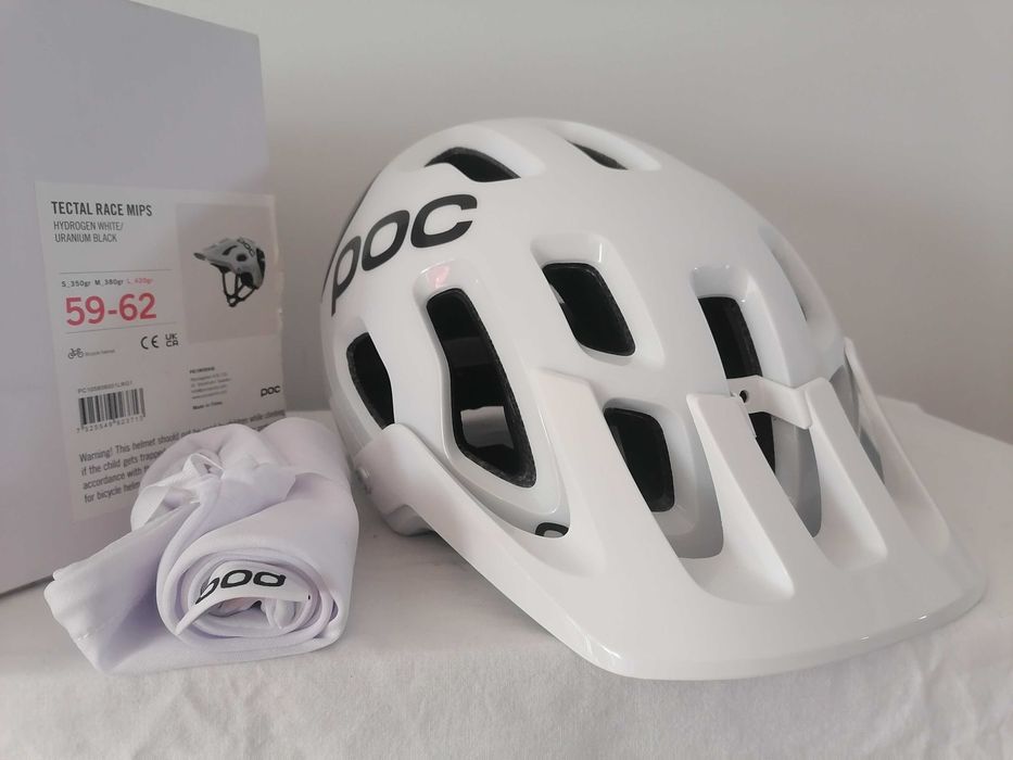 Kask rowerowy Poc Tectal Race Mips Hydrogen White Black XL/XXL 59-62cm