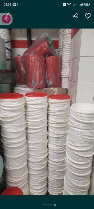 Пластиковое 5л. ведро 10грн/шт. от 100 шт.