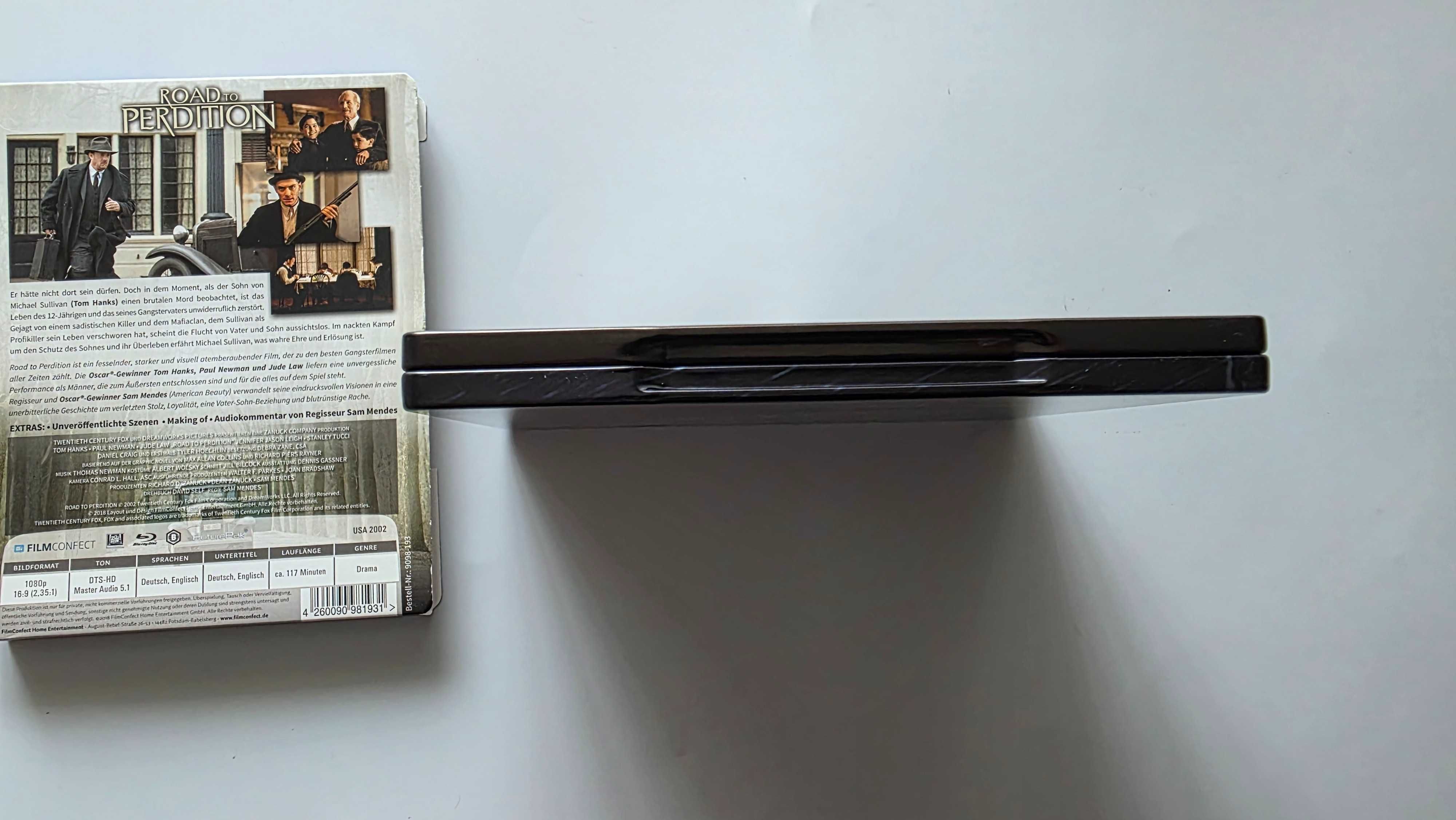 blu ray Droga do zatracenia PL Road to perdition steelbook