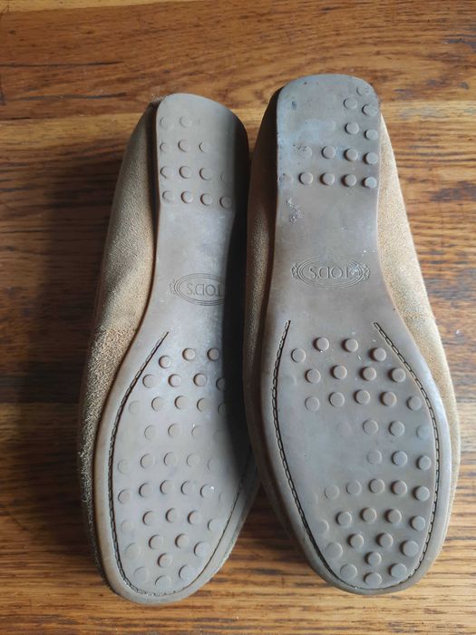 Mokasyny TOD'S skóra, rozm 37, długość wkładki 23 cm