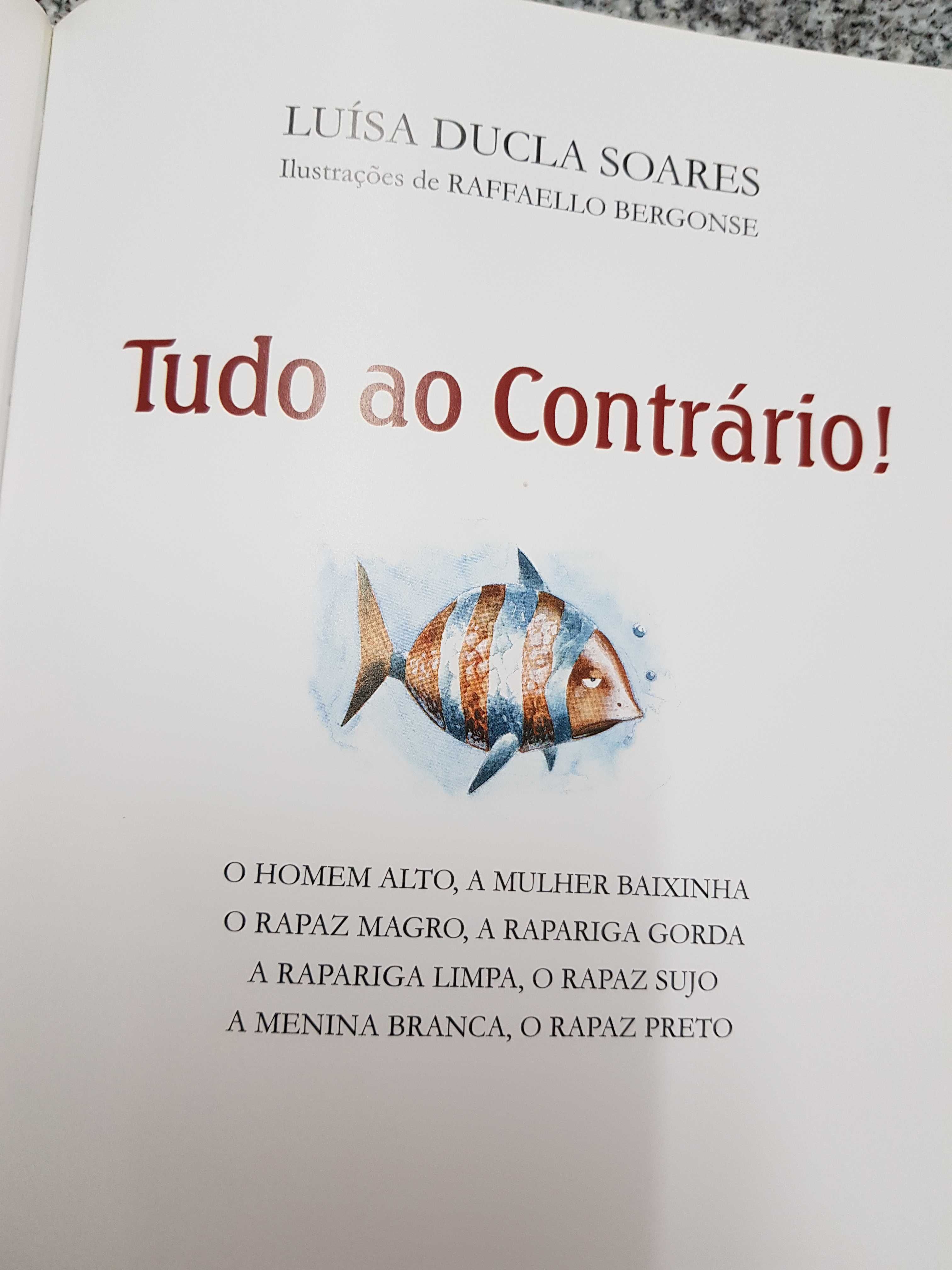 LIVRO Tudo ao Contrário! de Luísa Ducla Soares [portes inc.]