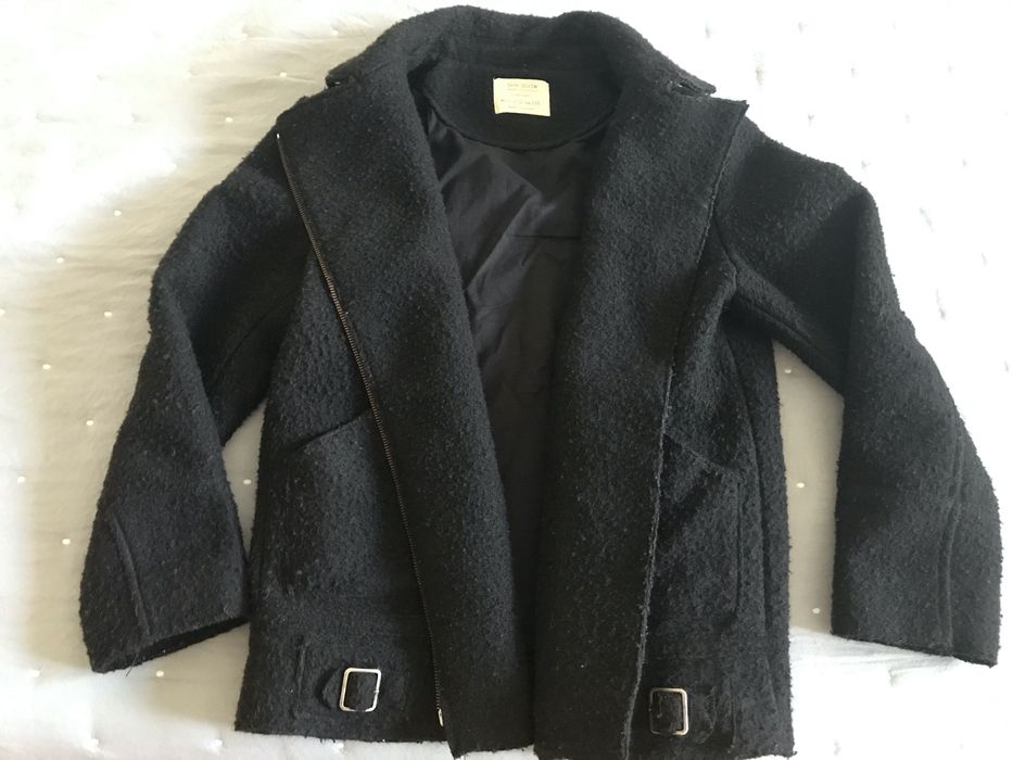 Casaco preto fazenda menina Zara, 11-12 anos