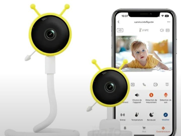 Baby Monitor 4K Q-BY01 . Portes Grátis