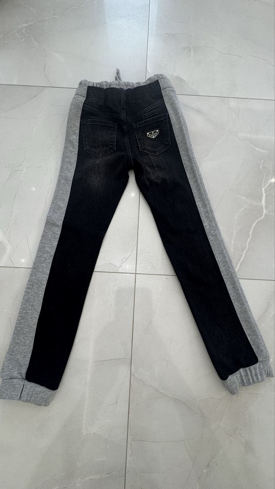 Новые детские джинсы на резинке Philipp Plein (оригинал