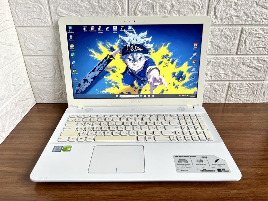 Игровой Asus Intel Core + Nvidia MX + SSD + игры + комплект