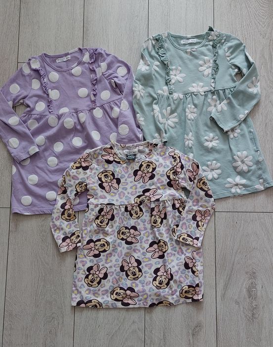 Zestaw trzech sukienek dla dziewczynk Sinsay