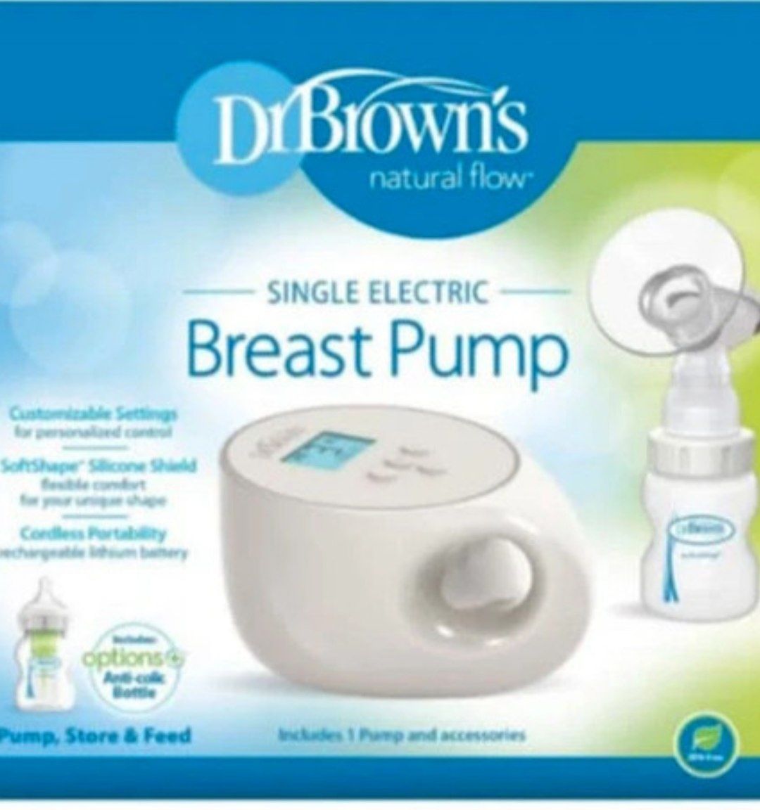 Bomba de tirar leite elétrica Dr Brown's