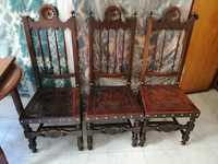 6 cadeiras vintage