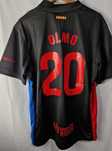 Koszulka czarna FC Barcelona T-shirt wyjazdowy Dani Olmo 20 -L 24/25