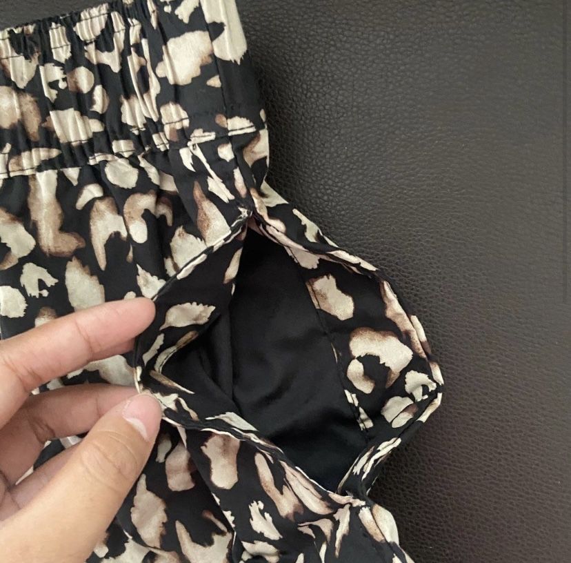 Nowe szorty H&M leopard S 36 panterka na gumce z kieszeniami