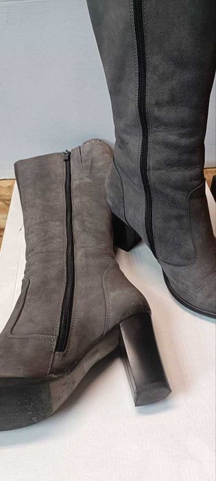 Szewc Naprawa obuwia  - wszywanie zamków suwaków do butów kozaków