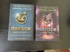 Gregor: A Primeira Profecia + A Segunda Profecia, de Suzanne Collins