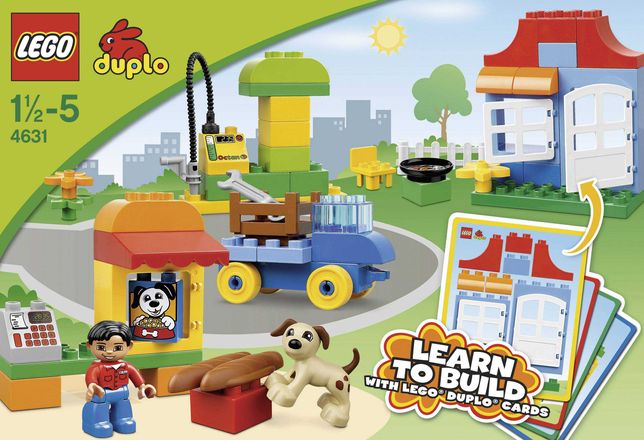 Lego DUPLO 4631 Moje pierwsze budowle i 10518 Mój pierwszy plac budowy