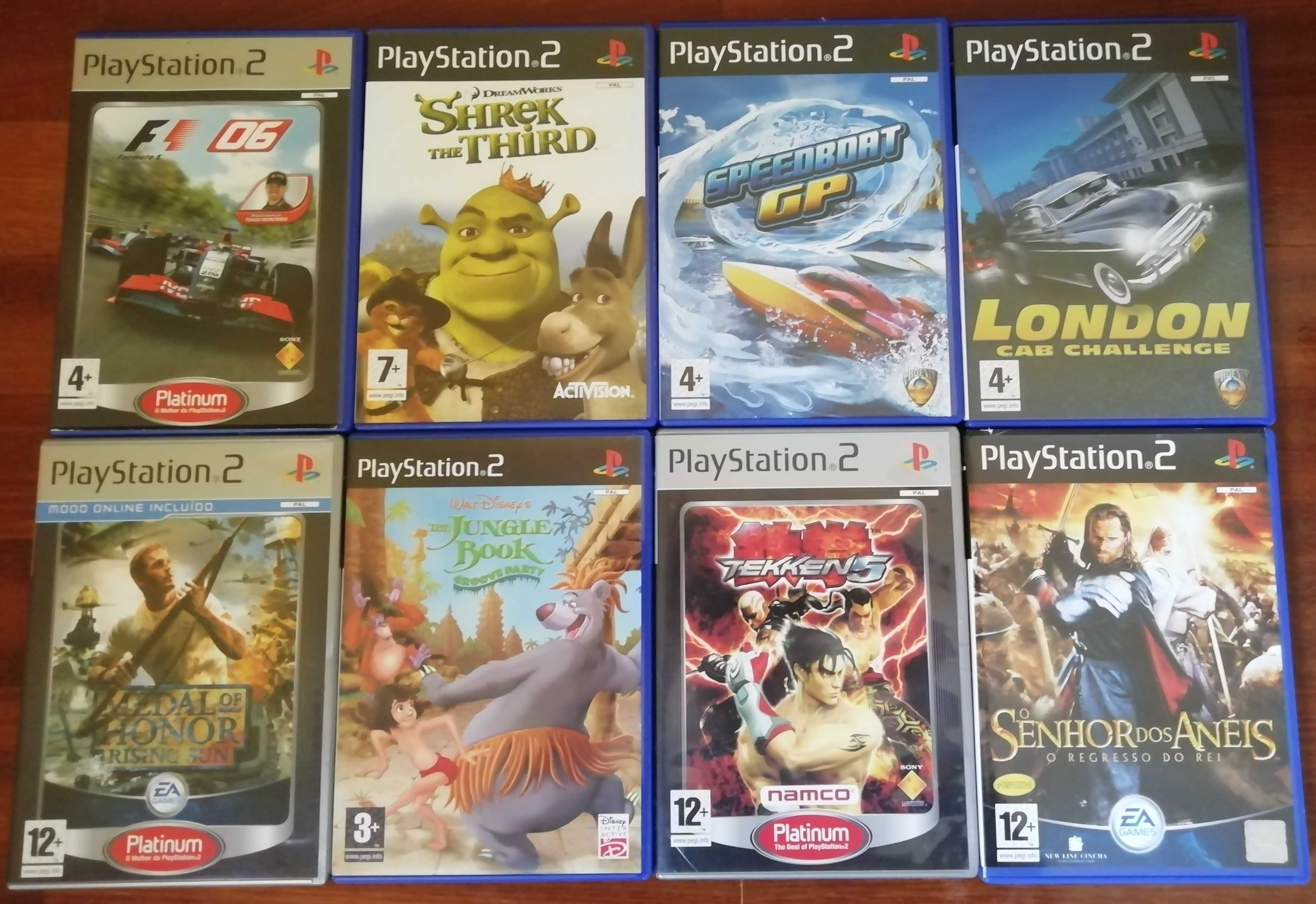 16 Jogos para PlayStation 2