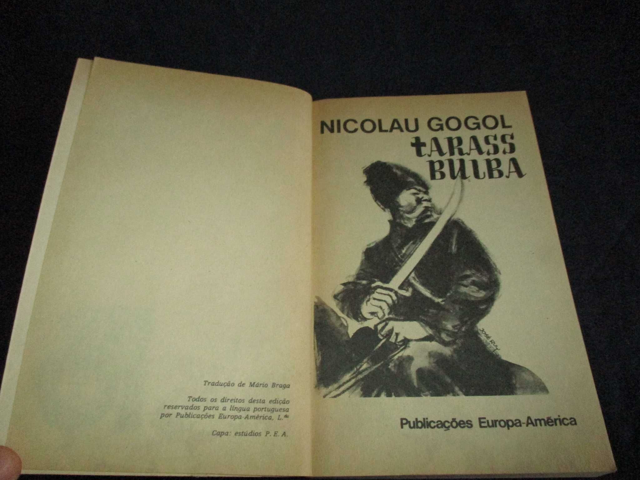 Livro Tarass Bulba Gogol Bolso Europa-América 94